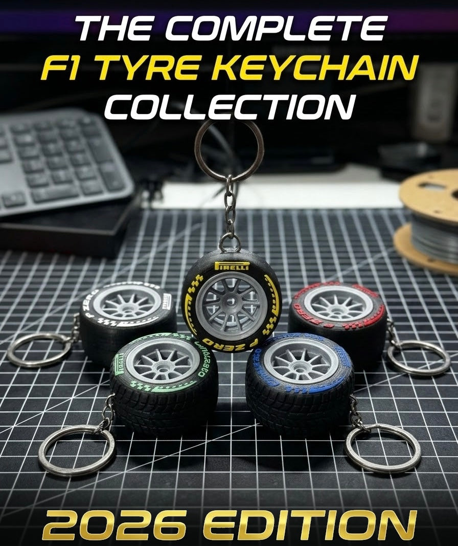 FORMULA 1 2026 Pirelli Tyre Keychain