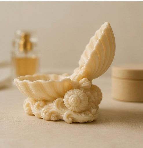 Coastal Seashell Jewelry Dish