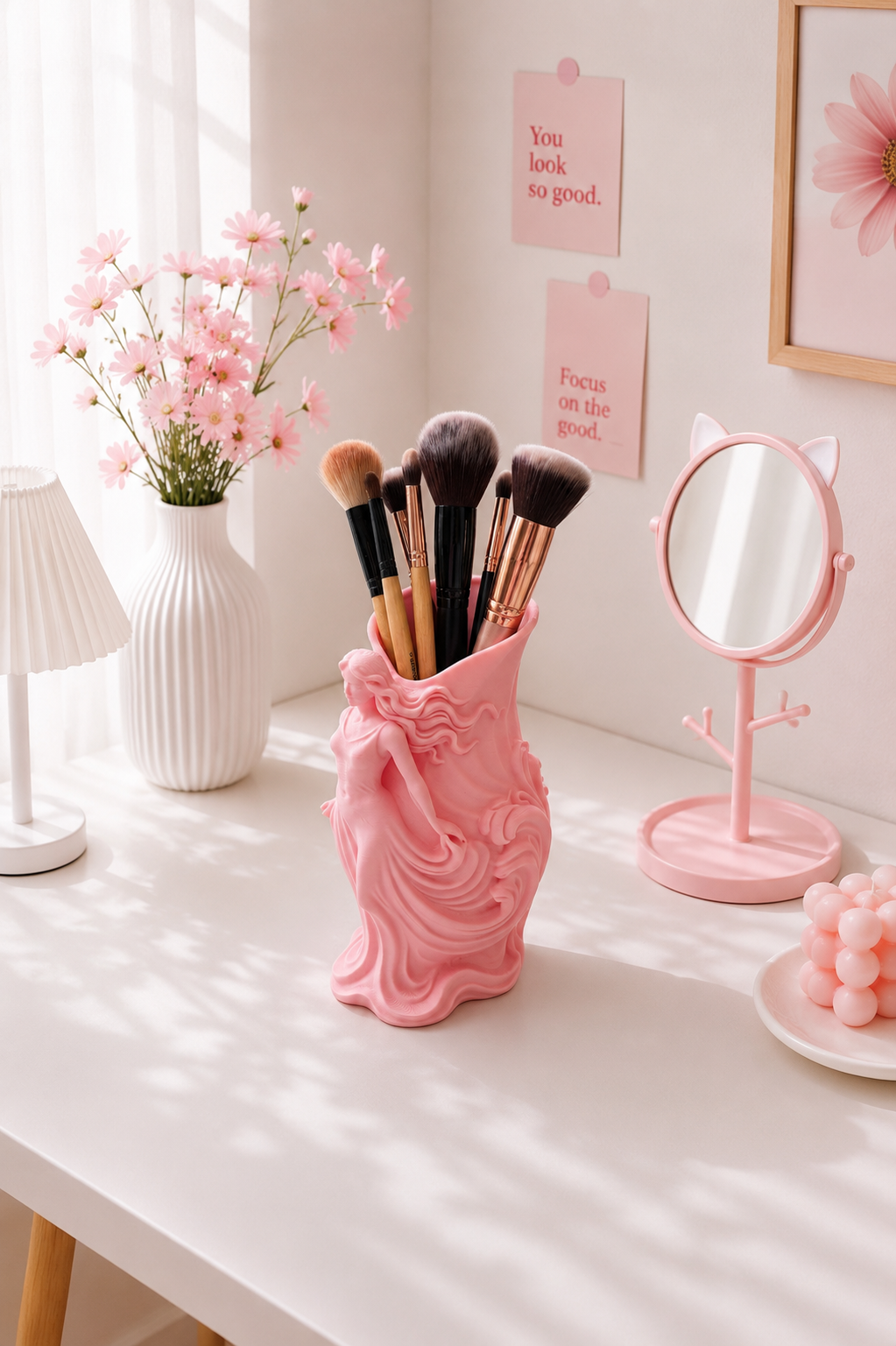 Goddess Brush Holder