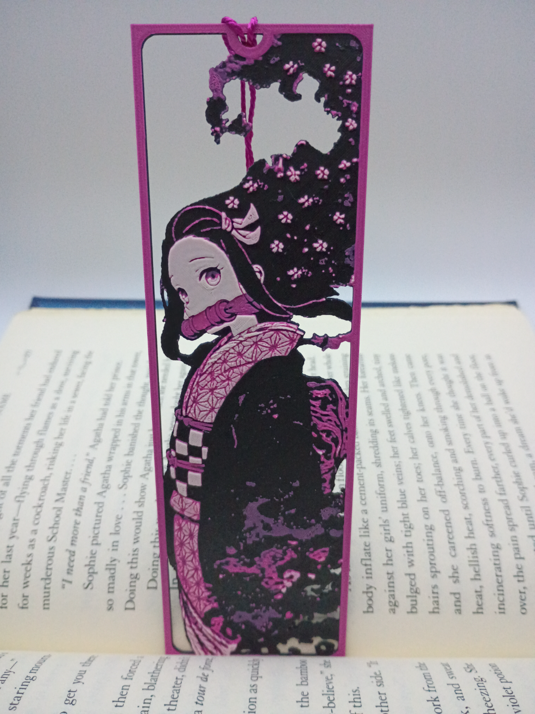 Nezuko [Framed] Demon Slayer Bookmark