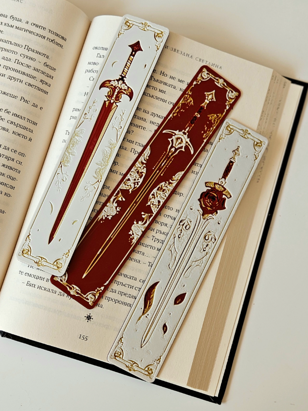 Blade & Blossom - Bookmarks Set